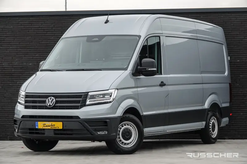 Volkswagen Crafter L3H3 | 2.0Tdi 140Pk Aut. | Nieuw Model | Stoel-Stoel | Achteruitrijcamera | LED | 17'' | Oyster Silver 2024 leasen bij DreamLease: foto 1