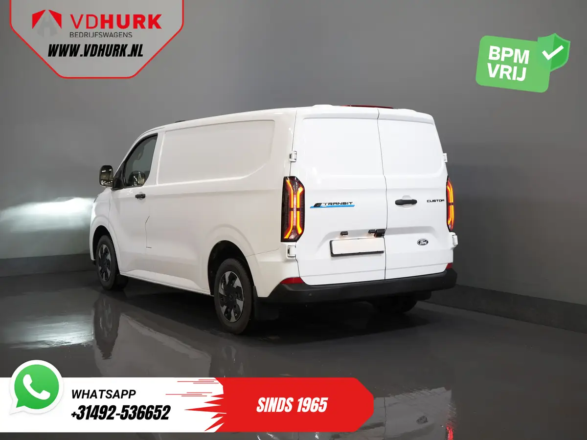 Ford E-Transit Custom Trend 330 km WLTP 218 pk LED/ Standkachel/ Snellader/ 2.3t Trekverm./ Stoelverw./ Carplay/ Climate/ Camera/ PDC/ Cruise: foto 2
