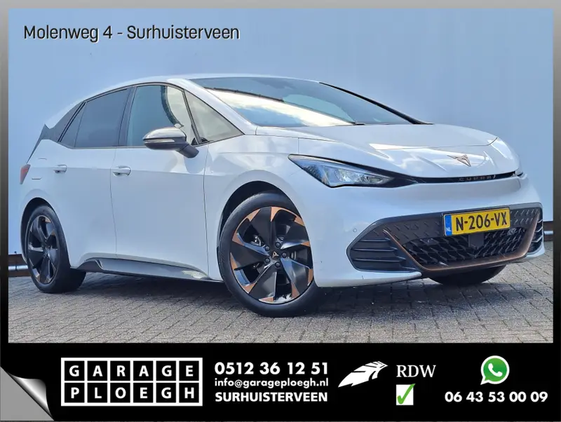 CUPRA Born Adrenaline One 62 kWh Soh 92% Adapt.Cruis Navi/Cam Stoelverw. 2021 leasen bij DreamLease: foto 1