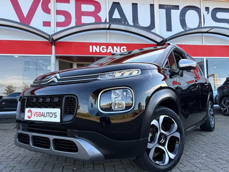 Citroën C3 Aircross 1.2 PURETECH 110PK AUT. SHINE PANO-DAK NAVI CAMERA DRIEM-VV CARPLAY AIRCO LMV 2018 leasen bij DreamLease: foto 1