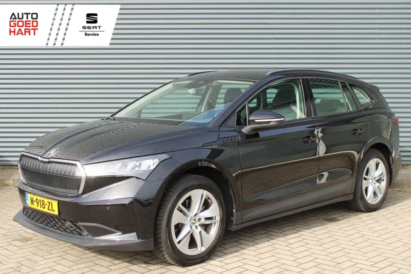 Škoda Enyaq iV 60 Business Full-LED Half-Leder Carplay Camera Navigatie SoH 92% 2022 leasen bij DreamLease: foto 1
