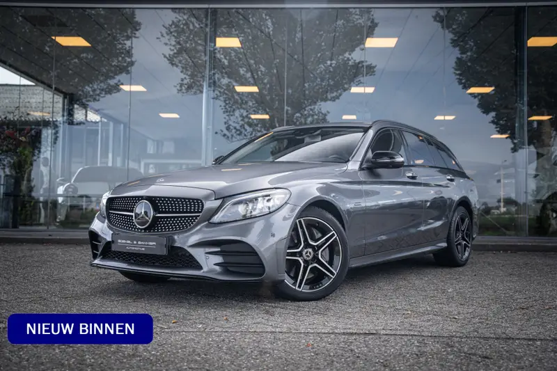 Mercedes-Benz C-Klasse Estate 300 e Business Solution AMG ** Leder ** 360 camera ** Rijbereik tot 50km 2020 leasen bij DreamLease: foto 1