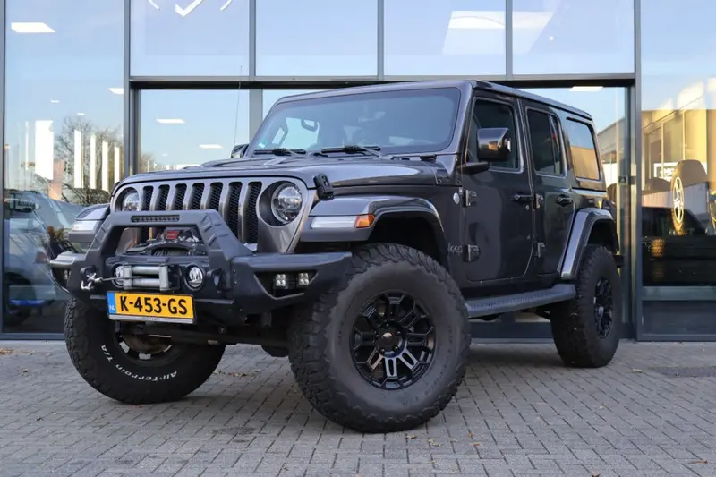 Jeep Wrangler 2.0T Unlimited Hardtop + Electrische softtop / liftkit / Warn lier 2019 leasen bij DreamLease: foto 1