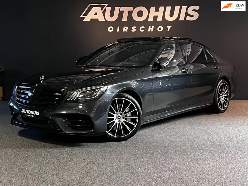 Mercedes-Benz S-Klasse 560 e Lang Premium Plus AMG line Pano/Massage/360camera/Luchtvering/Burmester/Stoelventilatie/Softclose 2019 leasen bij DreamLease: foto 1