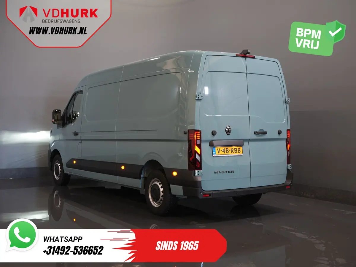 Renault Master 2.0 dCi 150 pk L3H2 Carplay/ LED/ 270Gr.Deuren/ 2.5t Trekverm./ Camera/ Cruise/ PDC/ Airco: foto 2