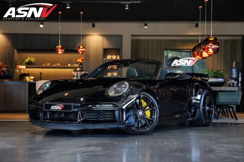 Porsche 911 992 Cabrio 3.8 Turbo S, 650 PK, TechArt/Ext., Sport/Design/Aero, Burmester, Inno/Drive/Cruise, Ventilatie, Org. NL!! 2021 leasen bij DreamLease: foto 1