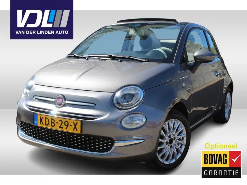 Fiat 500 Cabrio 1.0 Hybrid Dolcevita 2021 leasen bij DreamLease: foto 1
