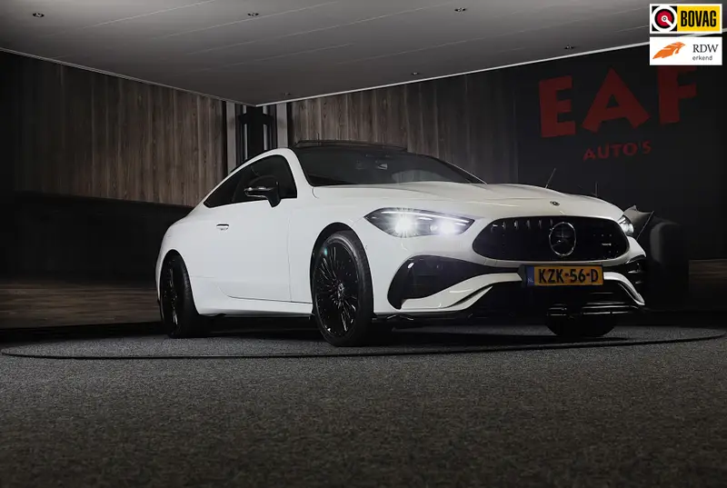 Mercedes-Benz CLE Coupé 300 e AMG 53 Look / Head Up / Burmester / 360 Camera / Acc / Elek Stoelen / Memory / Open Pano / 19 Inch 2025 leasen bij DreamLease: foto 1