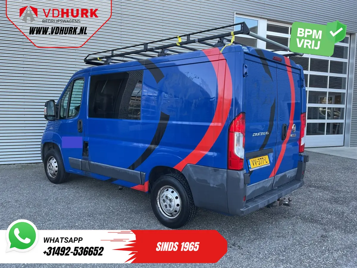 Fiat Ducato 2.0 MJ 120 pk EXPORT APK-04-27'/ Navi/ Climate/ Cruise/ Imperiaal/ Trekhaak/ Bluetooth: foto 2