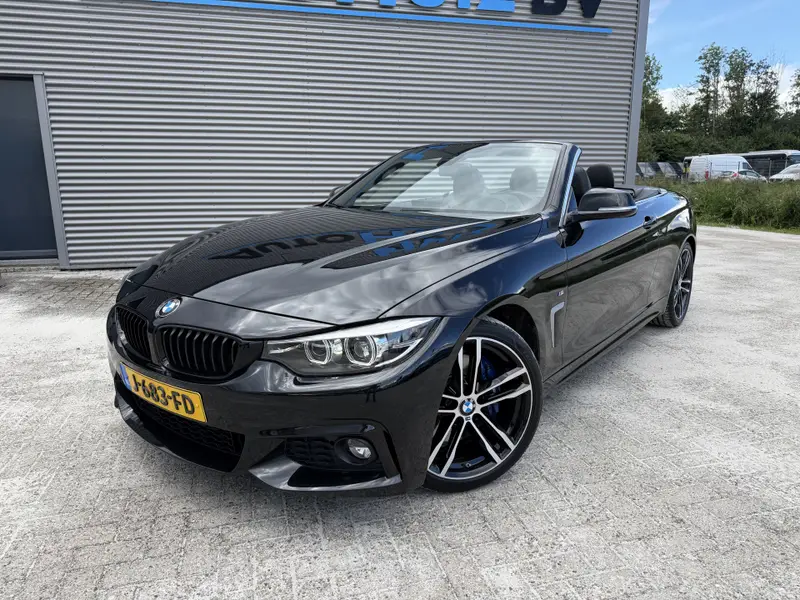 BMW 4 Serie Cabrio 420i High Executive M Sport LED DAB Navi Pro HiFi Pakket Leder 19 Inch 2020 leasen bij DreamLease: foto 2