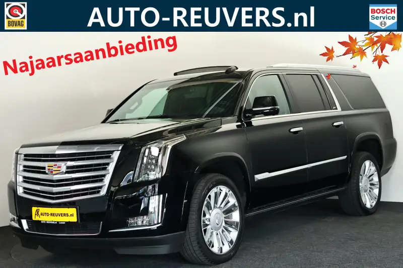 Cadillac Escalade 6.2 V8 Platinum ESV 2017 leasen bij DreamLease: foto 1