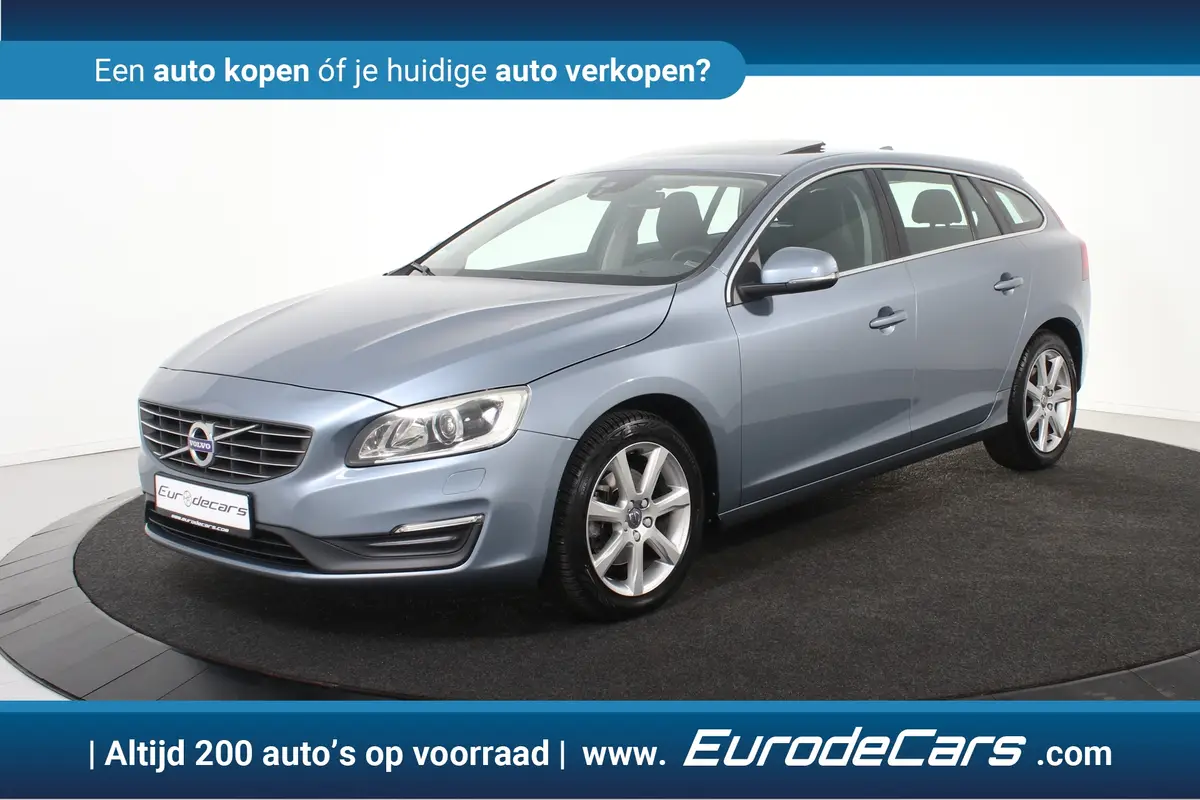 Volvo V60 1.5 T3 Polar+ *Leer*Navigatie*Schuifdak*Stoelverwarming*: foto 1