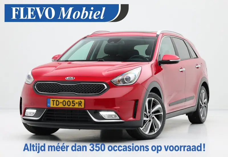 Kia Niro 1.6 GDi Hybrid Design Edition Aut. Pano|CarPlay|Cam|1/2 Leer|Stoelverw. 2018 leasen bij DreamLease: foto 1