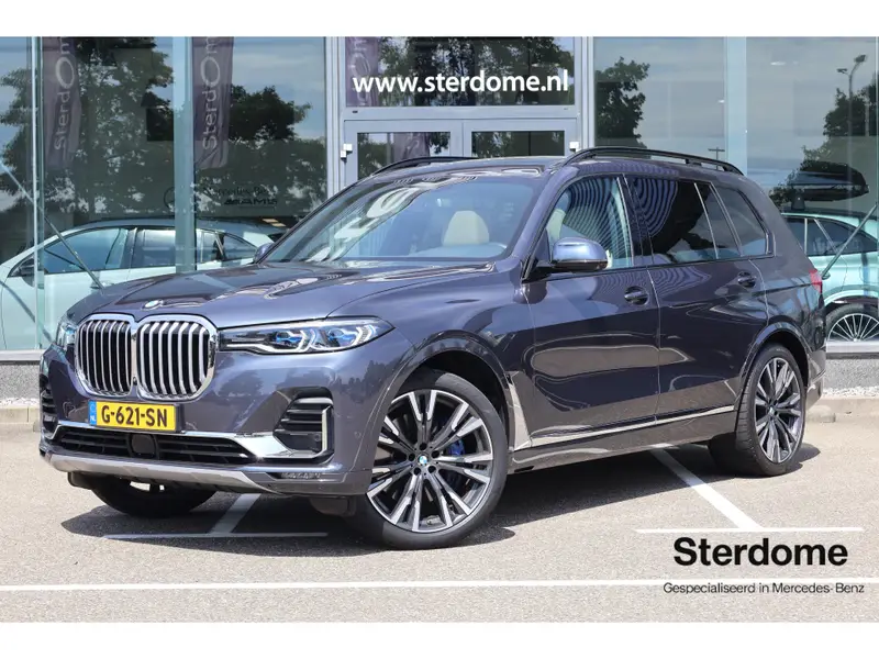 BMW X7 xDrive40i 6p. l 340 PK l Panodak l LASER l Head-up l Soft close l 3500 Ahw gewicht l Memory l B & W l 360 Camera l Stuurverw. l Stoelverwarming l 2019 leasen bij DreamLease: foto 1