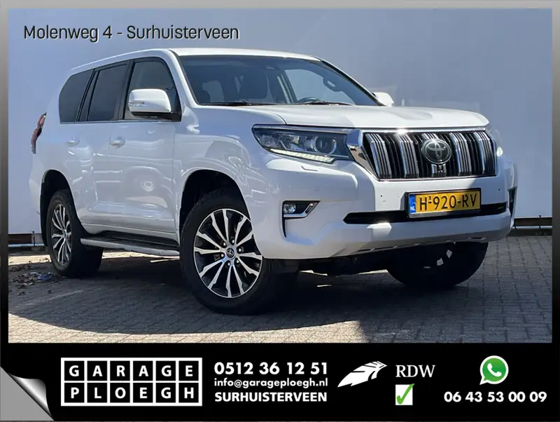 Toyota Land Cruiser 5-Pers 2.8 D-4D Professional 5p. 360° Leer Stoelverw+koel Trekhaak (3000kg) 2020 leasen bij DreamLease: foto 1