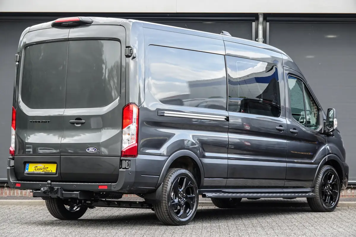 Ford Transit L3H2 Doppelkabine | 165Ps A8 Aut. | 2x Schiebetür | Anhängerkupplung | 19'' | Magnetic Grey | Neues Modell: foto 2