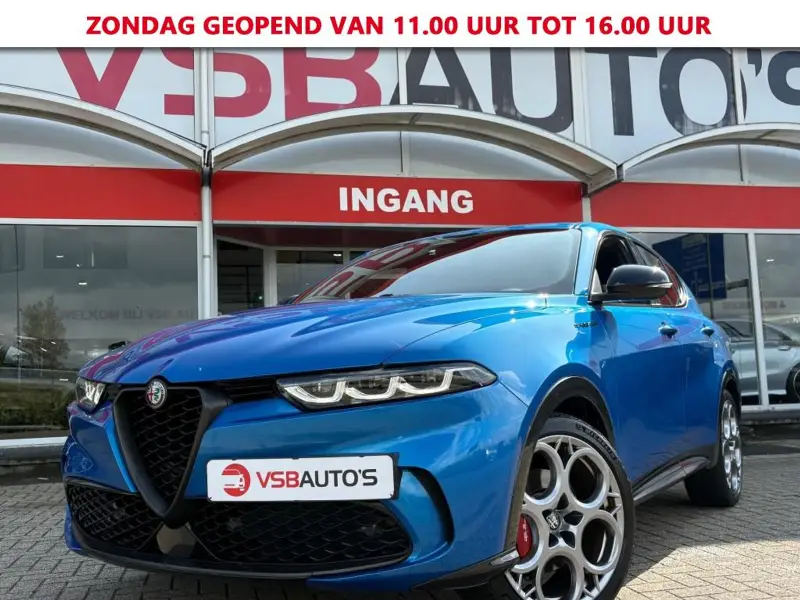Alfa Romeo Tonale 1.5T HYBRID AUT. EDIZIONE SPECIALE LED NAVI CAMERA CARPLAY HARMAN-KARDON AIRCO LMV PDC 2022 leasen bij DreamLease: foto 1