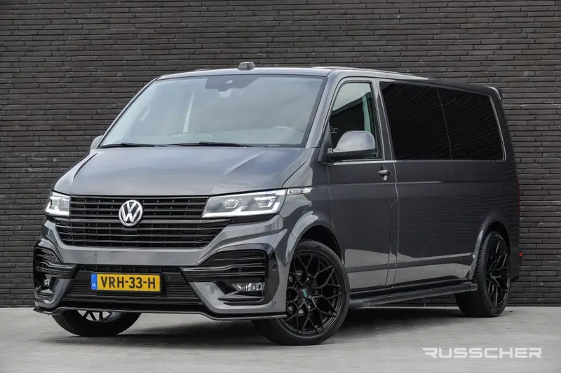 Volkswagen Transporter L2H1 2.0Tdi 150Pk DSG7 | Bulli | 75 Edition | Stoel-Stoel | Spoilerpack | Leder | Treeplanken | Trekhaak | 20'' 2022 leasen bij DreamLease: foto 1