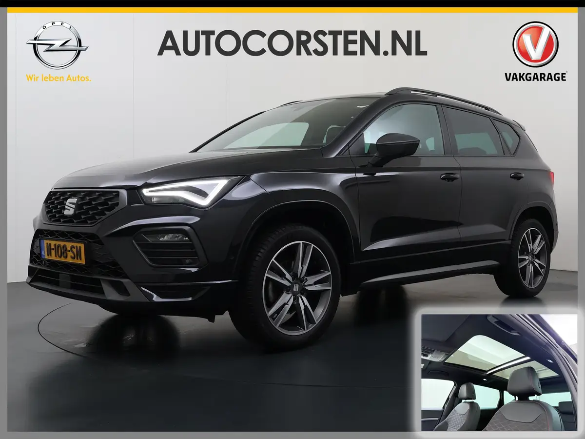 SEAT Ateca T 111PK FR Pano-Dak Virtual Cockpit Navi Camera Business Intense Ecc Apple Carplay Android Auto Pdc: foto 1