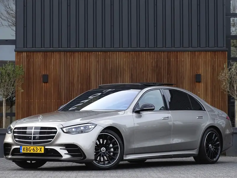 Mercedes-Benz S-Klasse 580 e 4M 510PK Lang AMG Designo / Burmester / carbon / VIP 2024 leasen bij DreamLease: foto 1