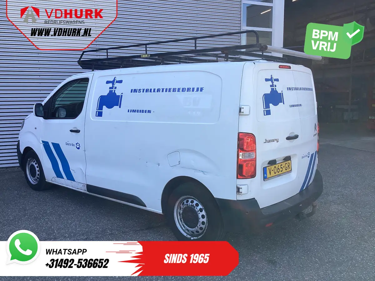 Citroën Jumpy 1.6 HDI L2 EXPORT E6 Imperiaal/ Alarm III/ Cruise/ Trekhaak/ PDC/ Airco: foto 2