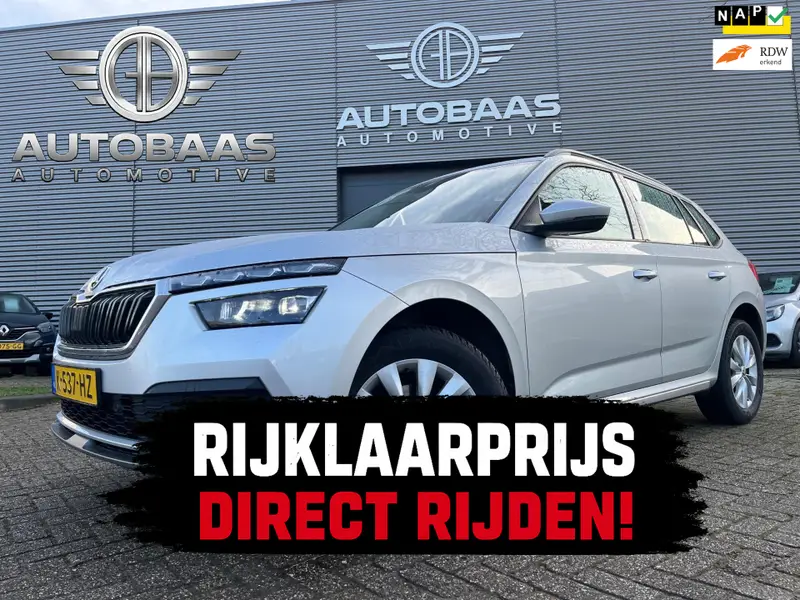 Škoda Kamiq 1.0 TSI Business Edition AUTOMAAT+NL-AUTO+1EIG+NAVI+LED+CLIMATE CONTROL+STOELVERWARMING+INCL BTW+ 2021 leasen bij DreamLease: foto 1
