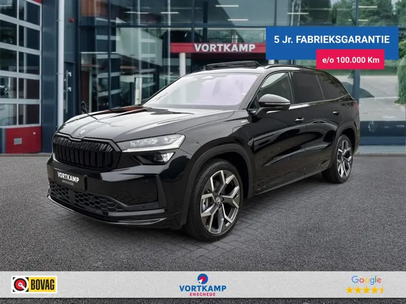 Škoda Kodiaq 1.5 TSI PHEV SPORTLINE FISCAAL LAAG!! TREKHAAK/20''/PANO-DAK/ELEK-KLEP/ACC/CAMERA 2026 leasen bij DreamLease: foto 1