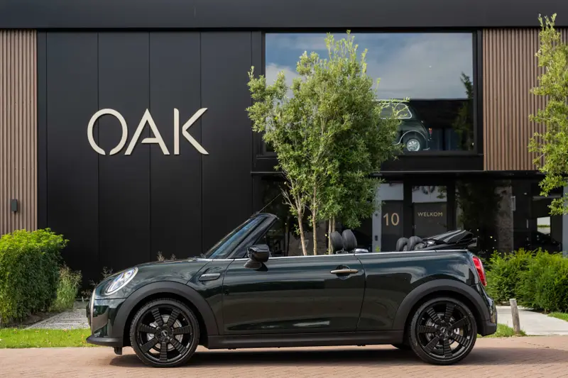 MINI Cooper Cabrio 1.5 Aut. Resolute Edition | Navigatie | Lounge Leder | PDC | 18"LM | Rebel Green 2023 leasen bij DreamLease: foto 1