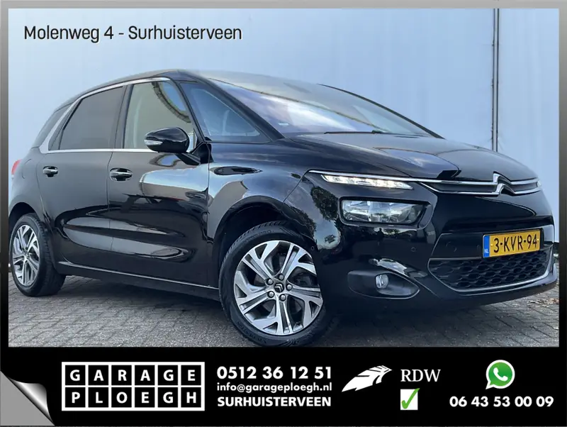 Citroën C4 Picasso 1.6 Intensive Trekhaak Nav/Cruise Camera Led NL-Auto Voll.Onderhouden. 2013 leasen bij DreamLease: foto 1