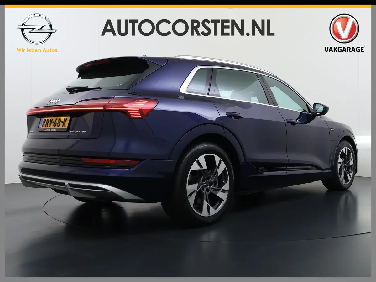 Audi e-tron 55 Quattro S-Line Edition 95kWh SOH 90% Panoramadak Bang&Olufsen Adap.Cruise 360°Camera 4-Zone Ecc Stoel+Achterbankverwarming Android Auto Apple Carplay Matrix Led Keyless: foto 2