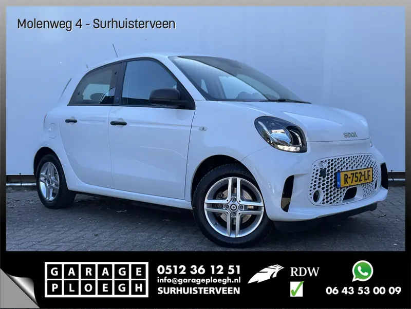 smart Forfour EQ Soh 96% 1Eig Clima Cruise toerenteller Essential 22kw-boordlader met fastcharge functie 2022 leasen bij DreamLease: foto 1