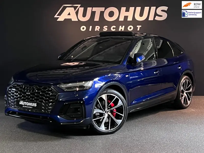 Audi Q5 Sportback 55 TFSI e S edition Competition 367 PK/Pano/RS stoelen/Matrix/Memory/Luchtvering/HeadUp/Trekhaak/Massage/21"/ACC 2021 leasen bij DreamLease: foto 1