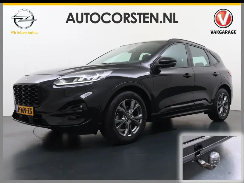 Ford Kuga 1.5T 150PK ST-Line Trekhaak Adap.Cruise Elek.Achterklep Camera Apple Carplay/Android Navi Stoel+Stuur+Achterbank+Voorruitverwarming Pdc 2022 leasen bij DreamLease: foto 1