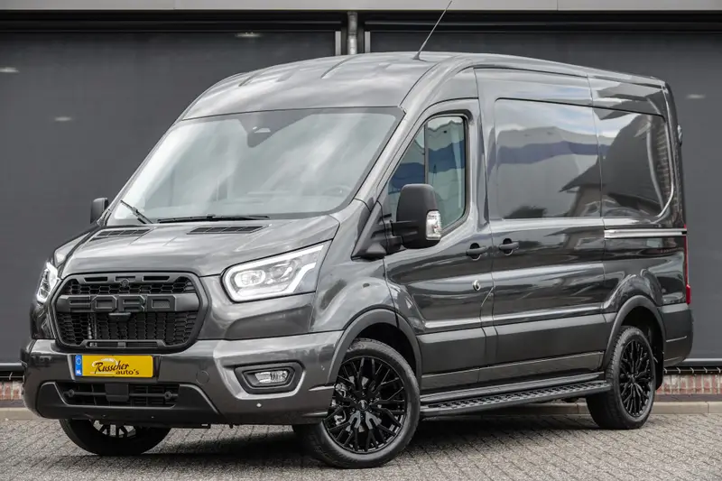 Ford Transit L2H2 | 165Ps A8 Aut. | Raptor Edition | 2x Schiebetür | Anhängerkupplung | 19'' | Magnetic Grey | Neues Modell 2025 leasen bij DreamLease: foto 1