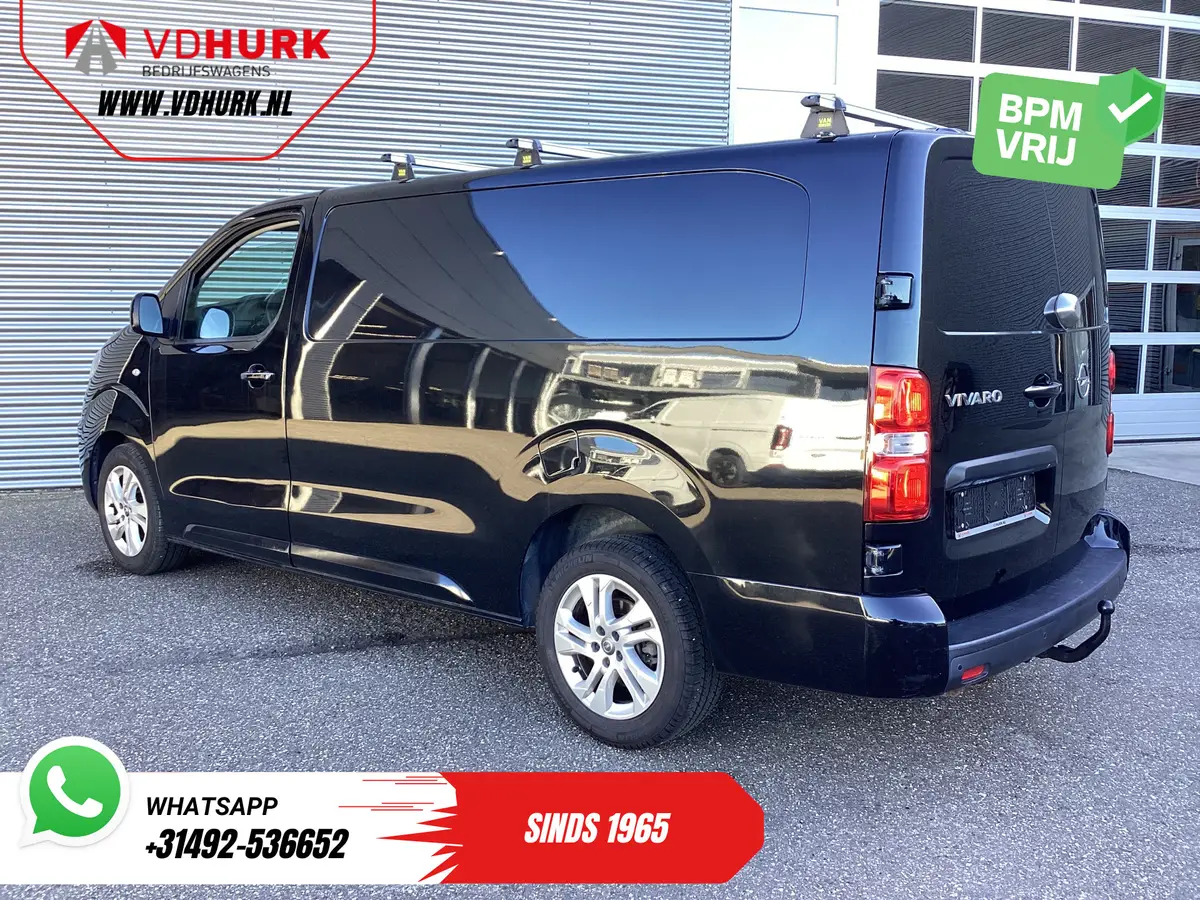Opel Vivaro 2.0 HDi 145 pk L3 Aut. Xenon/ Standkachel/ Carplay/ Stoelverw./ Keyless/ Climate/ Camera/ Cruise/ 17’LMV/ PDC/ Dakdragers/ Trekhaak: foto 2