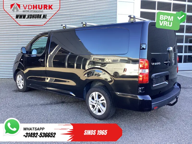Opel Vivaro 2.0 HDi 145 pk L3 Aut. Xenon/ Standkachel/ Carplay/ Stoelverw./ Keyless/ Climate/ Camera/ Cruise/ 17’LMV/ PDC/ Dakdragers/ Trekhaak 2023 leasen bij DreamLease: foto 2