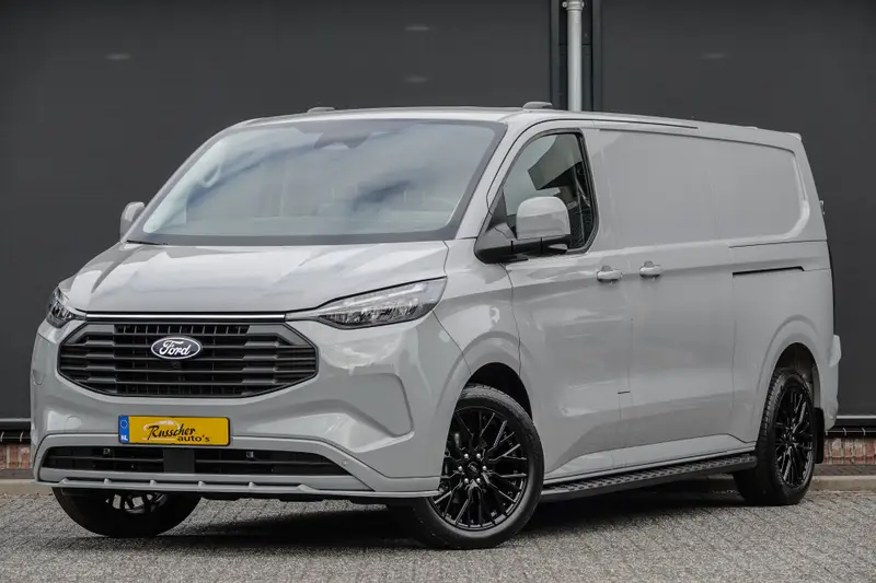 Ford Transit Custom L2H1 2.5PHEV 233Pk Aut. | Limited | Plug-In Hybrid | 360° Camera | 2x Schuifdeur | Spoilerpack | 19'' | Grey Matter 2025 leasen bij DreamLease: foto 1