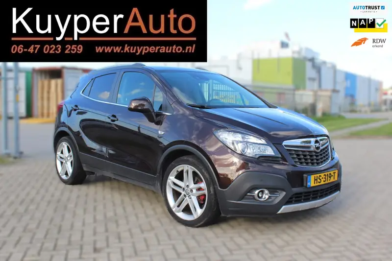 Opel Mokka 1.4 T Cosmo turbo leder camera trekhaak multimedia 2015 leasen bij DreamLease: foto 1