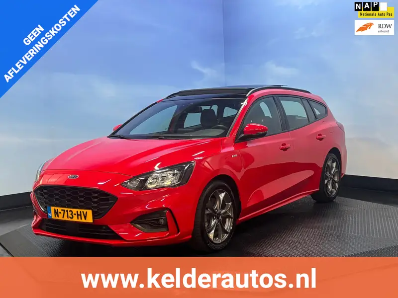 Ford Focus Wagon 1.0 EcoBoost Hybrid ST Line Business Navi | Clima | Pano | Camera 2021 leasen bij DreamLease: foto 1