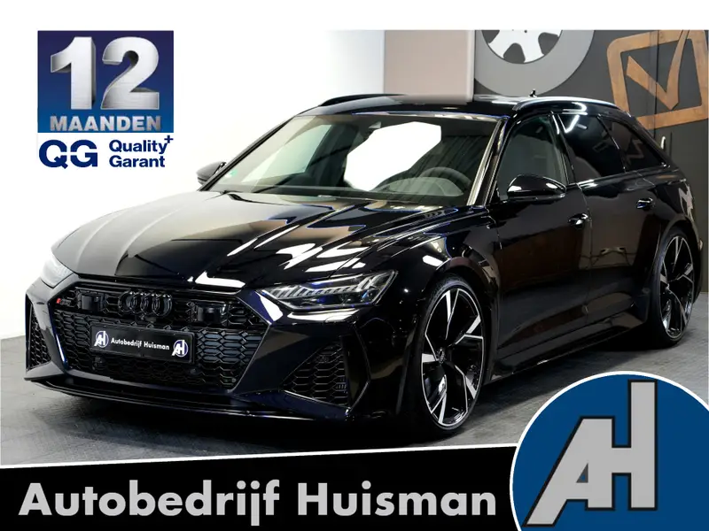 Audi RS6 Avant 4.0 TFSI 441kW/600pk Aut8 Quattro Performance LUCHTVERING + SOFTCLOSE + BANG&OLUFSEN + STANDKACHEL + 360 CAMERA + HEAD-UP + DUBBEL GLAS + ADAPT.CRUISE + LANE ASSIST + MATRIX LED + STOELVERWARMING&-VENTILATIE + HEAD-UP + EL.TREKHAAK + 22" LM-VELGEN!! 2020 leasen bij DreamLease: foto 1