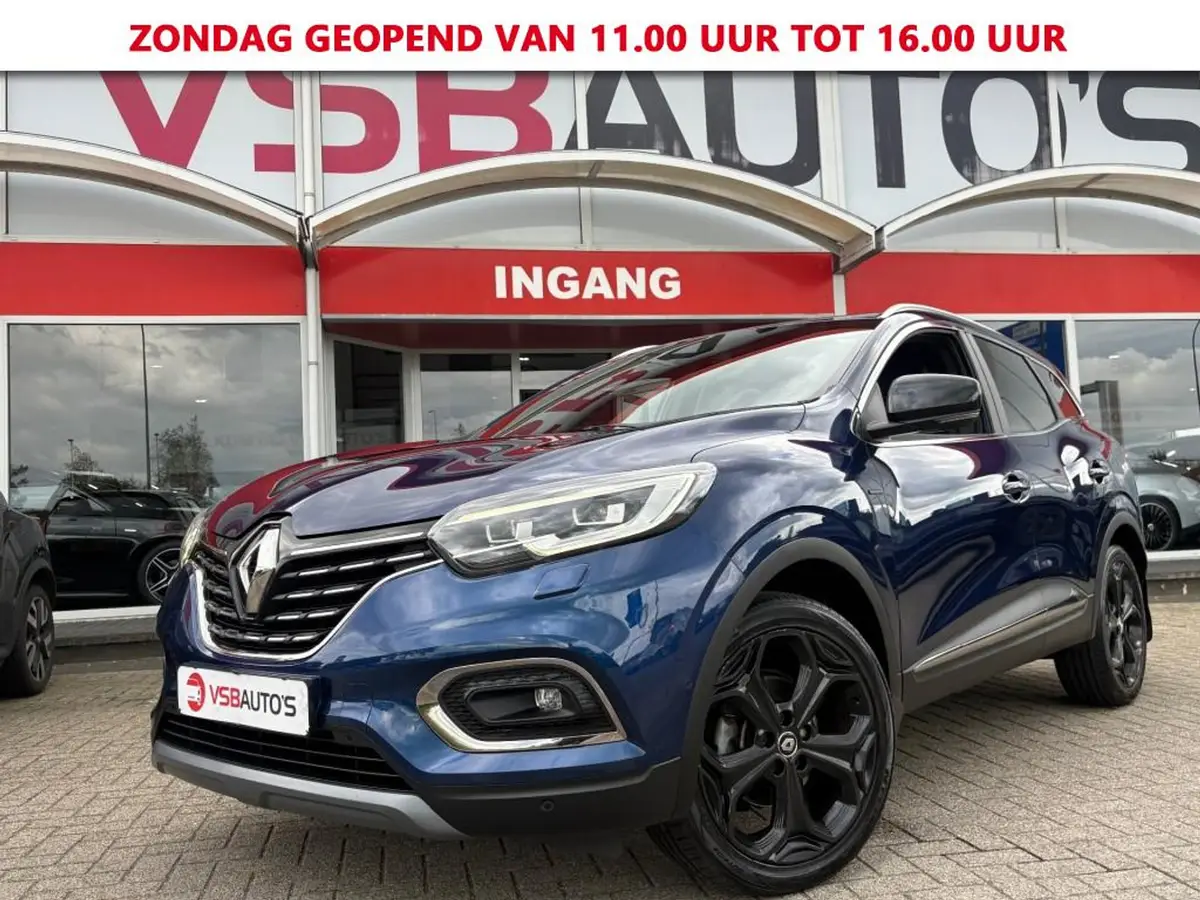 Renault Kadjar 1.3 TCE 160PK BLACK EDITION TREKHAAK NAVI CAMERA AIRCO STOELVERWARMING CRUISE-CONTROL: foto 1