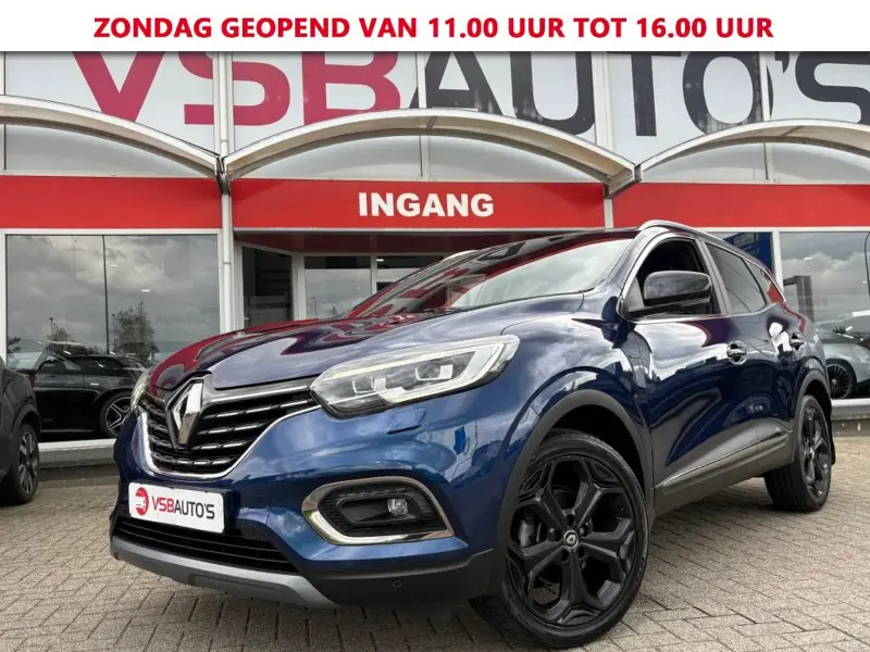 Renault Kadjar 1.3 TCE 160PK BLACK EDITION TREKHAAK NAVI CAMERA AIRCO STOELVERWARMING CRUISE-CONTROL 2019 leasen bij DreamLease: foto 1