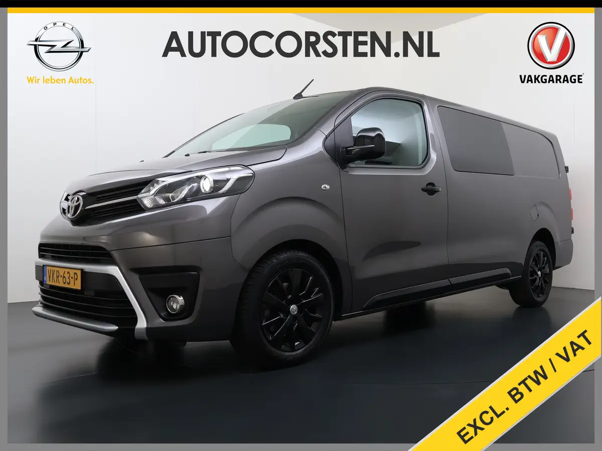 Toyota ProAce Worker 2.0D-4D L3H1 Dubbele Cabine 5-Persoons Ecc 3D-Navi Apple Carplay Android Auto Bluetooth Black Line Long DC: foto 1