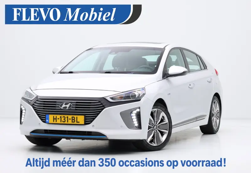 Hyundai IONIQ 1.6 GDi Premium Aut. Pano/Schuifdak|Leder|Navi|Cam|CarPlay|LMV 2020 leasen bij DreamLease: foto 1