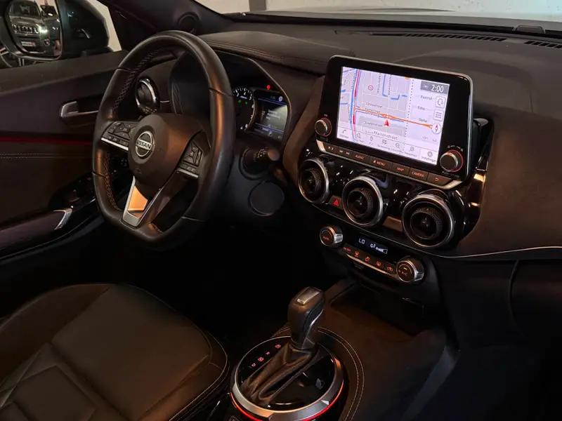 Nissan Juke 1.0 DIG-T N-Design Tekna AUT|Leder|Bose|Camera|Carplay|Dealer Onderhouden !! 2021 leasen bij DreamLease: foto 2