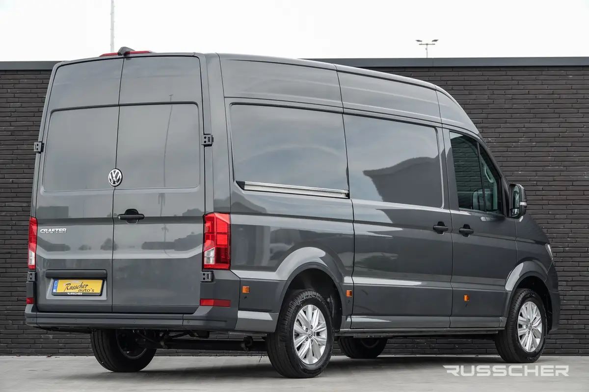 Volkswagen Crafter L3H3 | 2.0Tdi 140Pk Aut. | Stoel-Stoel | 2xSchuifdeur | LED | Achteruitrijcamera | Indium Grey: foto 2