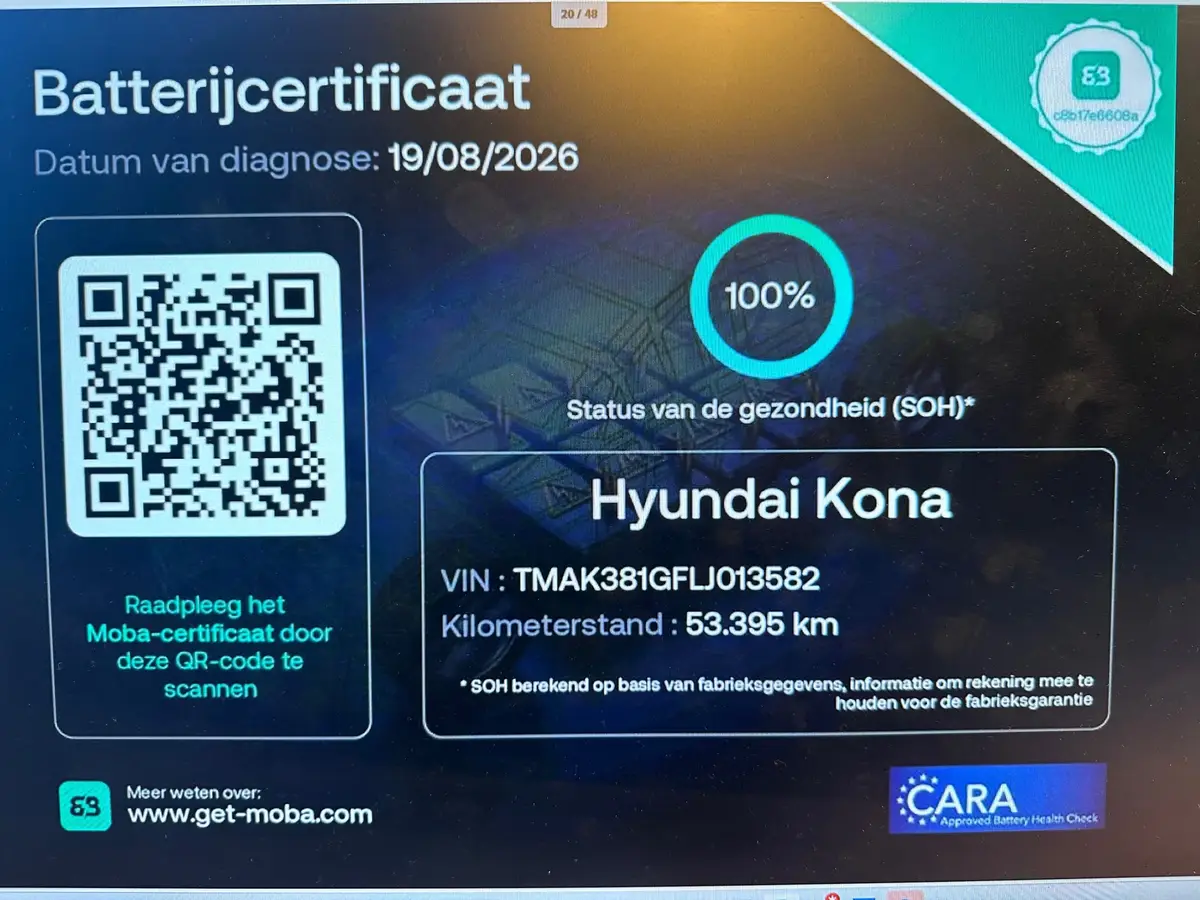 Hyundai Kona EV Fashion 64 kWh FASE3 SOH 100% |1E EIG|DEALEROND|HEADSUP|CAMERA|LEDER|BLIS|KEYLESSGO|PREMIUMAUDIO|NAVI|ADAPT.CRUISE: foto 2