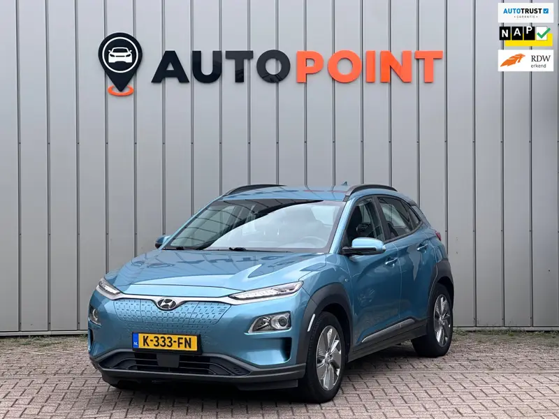 Hyundai Kona EV Comfort 64 kWh FASE 3| SOH 100% 1E EIG|ORG NL AUTO |A.CARPLAY|CAMERA|ADAPT.CRUISE|LANE ASSIST|PARKING.SNRS|KEYLE 2020 leasen bij DreamLease: foto 1