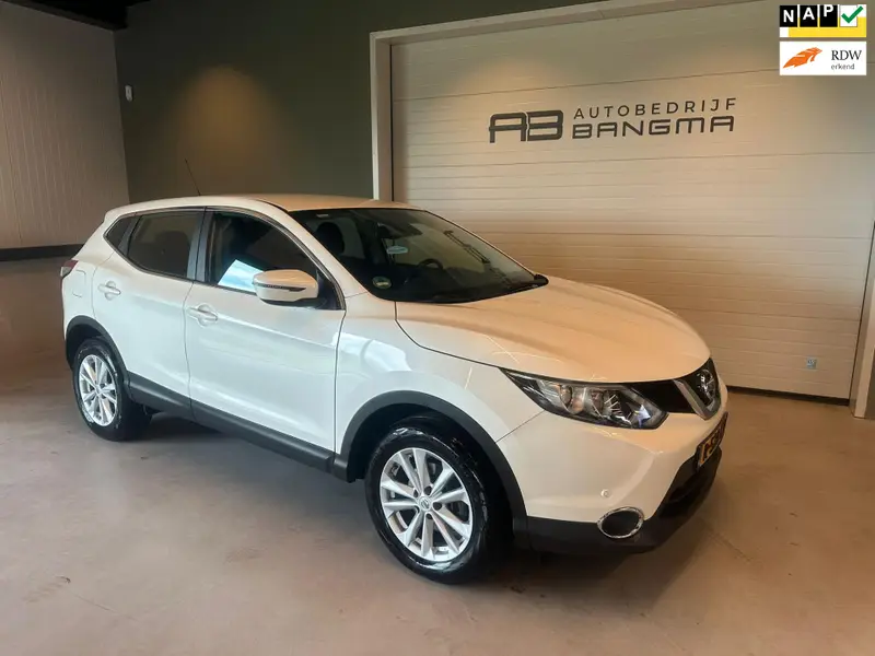 Nissan QASHQAI 1.2 ACENTA|CLIMA AIRCO|NAVIGATIE|CRUISECONTROL|ISOFIX|CAMERA|BLUETOOTH|LM-VELG|NAP|nweAPK+O.H.BEURT BIJ AFLEVERING 2016 leasen bij DreamLease: foto 1
