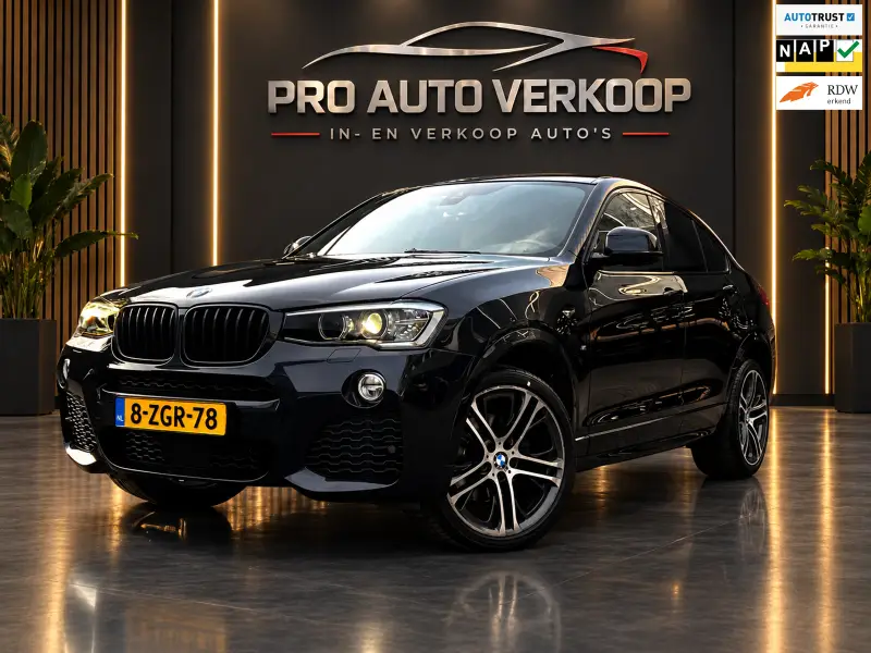 BMW X4 XDrive28i High Executive M-Pakket_Cam_Navi_Leder 2015 leasen bij DreamLease: foto 1